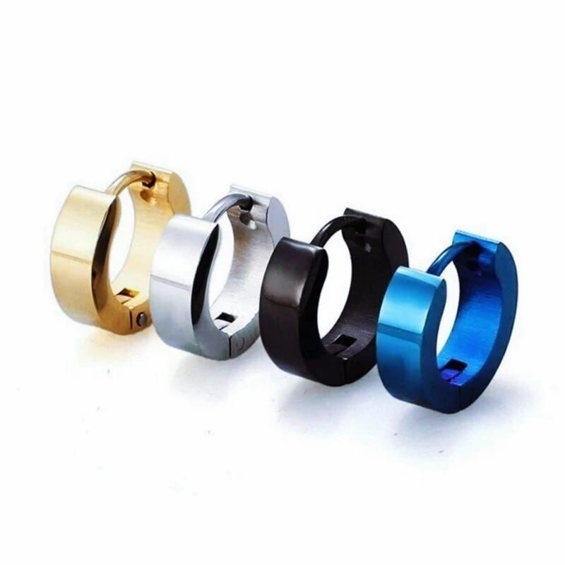 TINDIK TELINGA STAINLESS / ANTING GIWANG STAINLESS / PIERCING TELINGA STAINLESS / FAKE ANTING STAINL