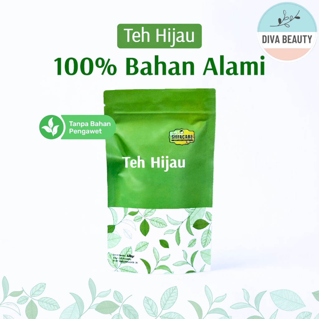 

Green Tea Teh Hijau Syifacare Teh Celup Daun Camellia Sinesis Mencegah Penyakit Stroke Dan Jantung