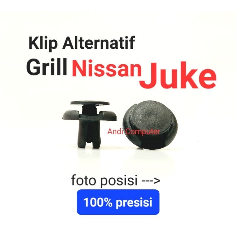 Klip Alternatif Grill Bemper Nissan Juke March