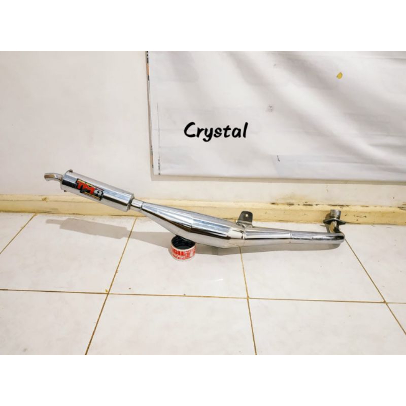 knalpot Racing suzuki crystal- crystal tune original tma racing