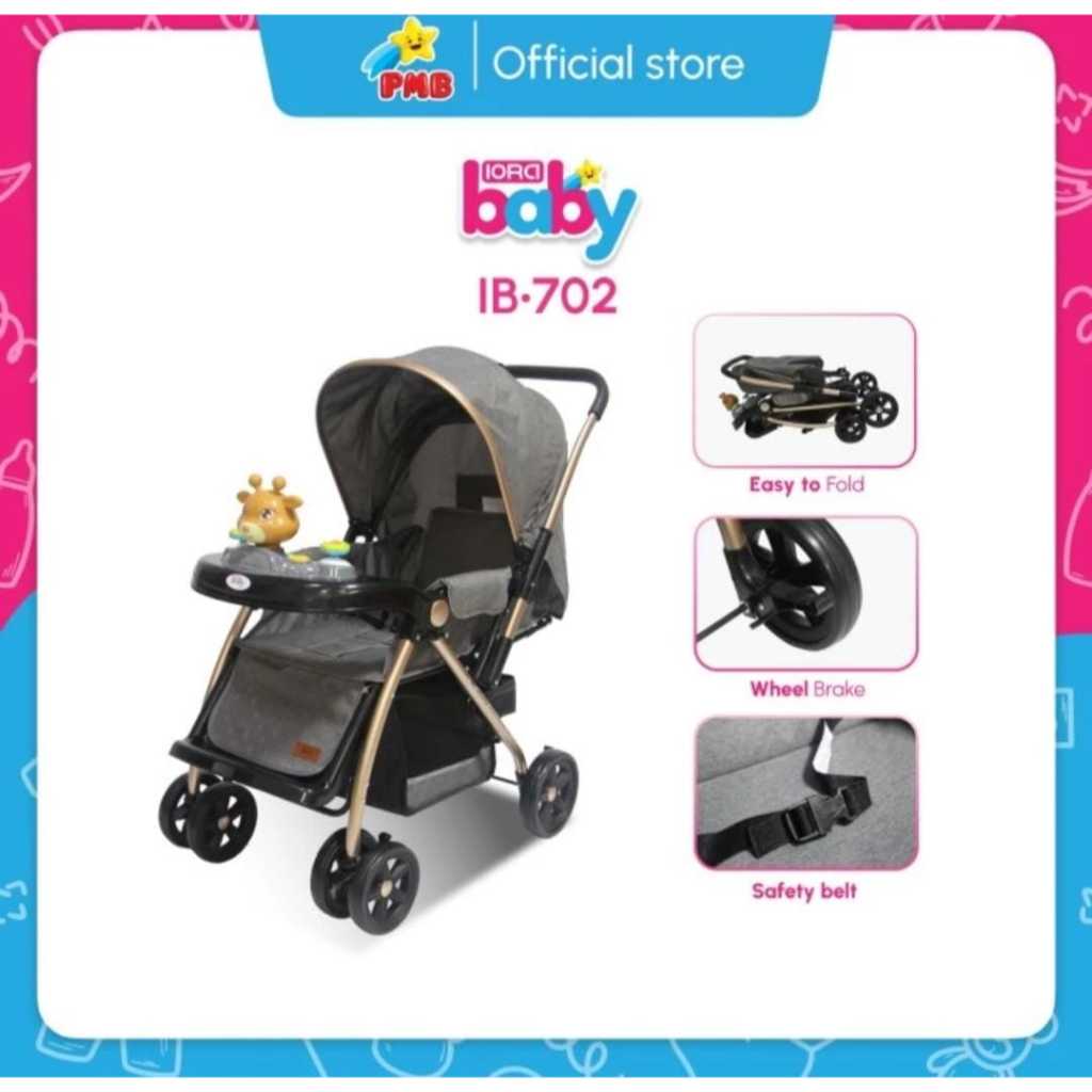Stroller Iora Baby IB702 – PMB Toys