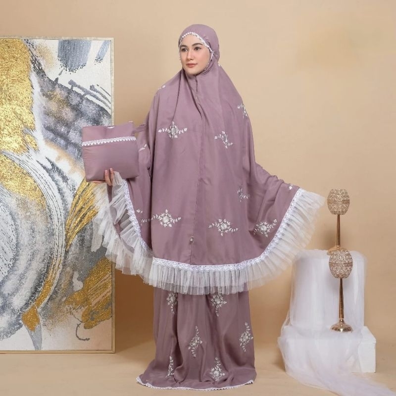 0Mukenah Potongan Dewasa