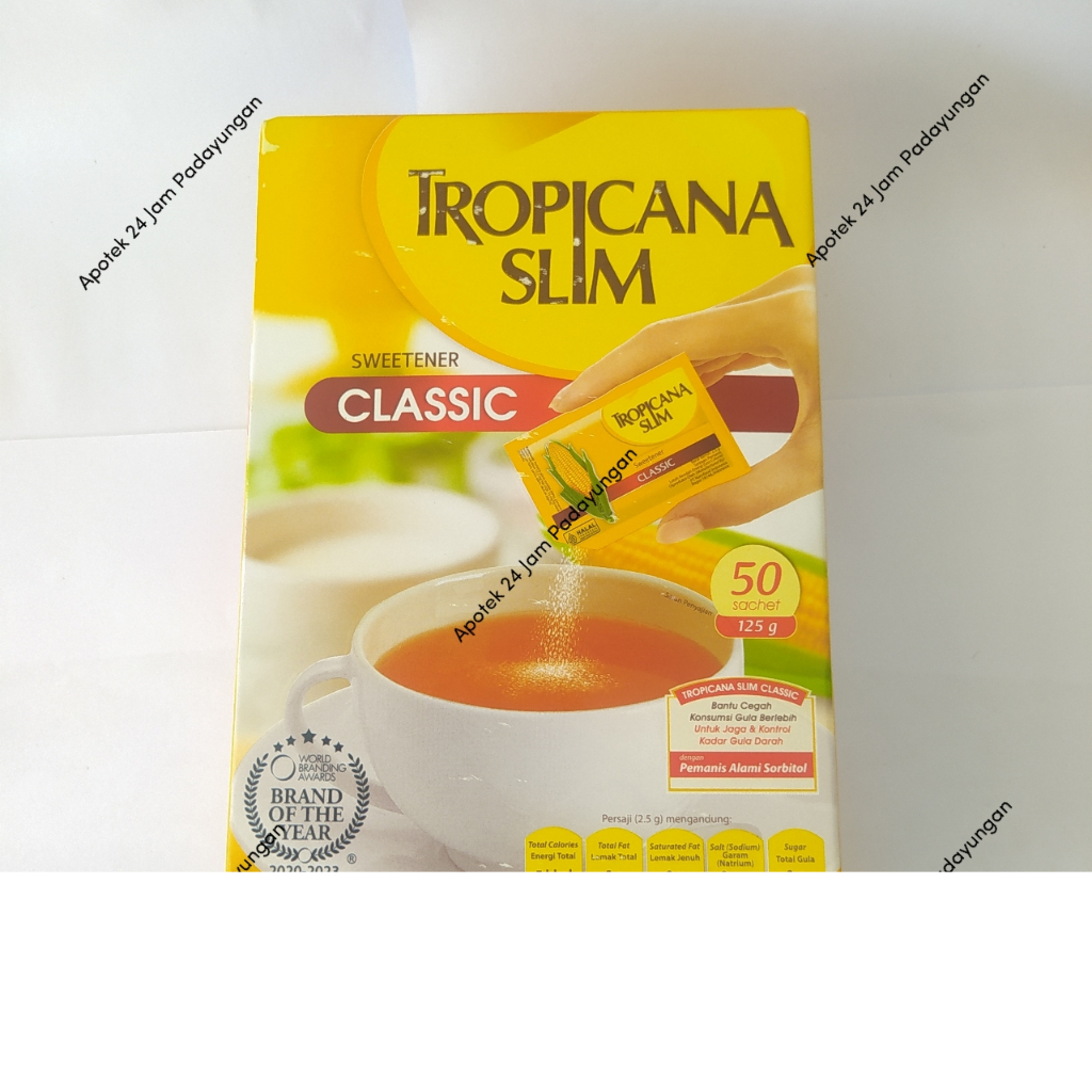 

tropicana slim classic 50 sachet
