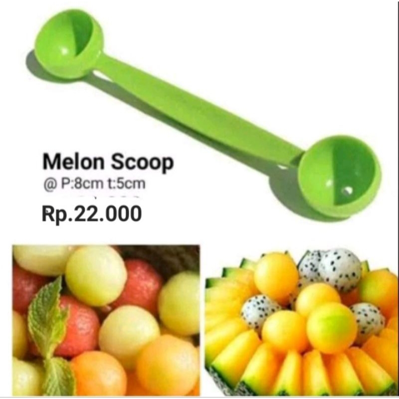 Scoop buah, kerokan es buah by Tupperware