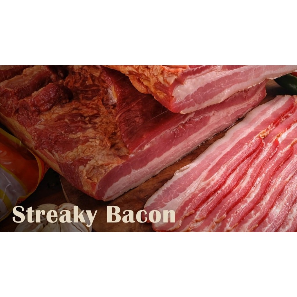 

STREAKY BACON PORK 1 KG