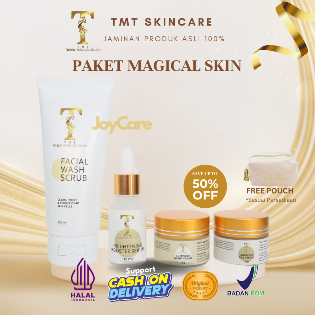 Paket lengkap Perawatan Basic Flek Treatment TMT skincare / TRISEN MAGICAL TOUCH