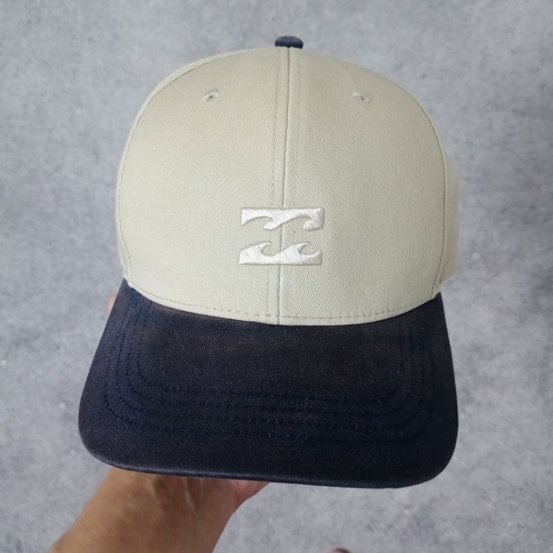 Billabong Two Tone Cap, Topi Second Ori, Topi Two Tone