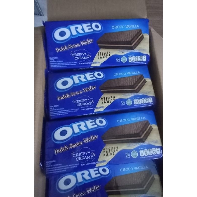 

Oreo Choco Vanila Wafer 140g/untuk Camilan Keluarga