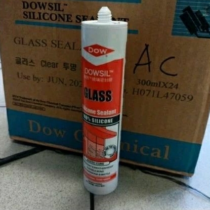 LEM SILICONE SEALENT DOWSIL GLASS  clear / bening