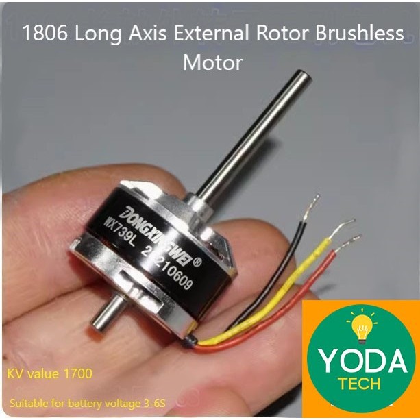 Dinamo Long axis 1806 external rotor brushless 3S-6S (8389)