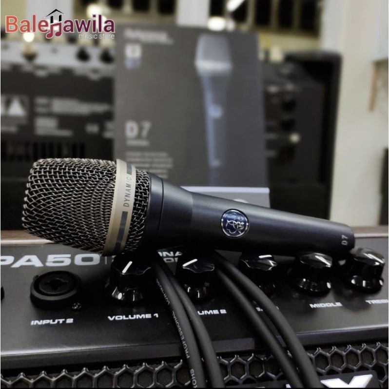 MIC KABEL AKG D 7 /AKG D-7 / AKG D7 HIGH FEEDBACK SUPPRESSION RESMI AKG