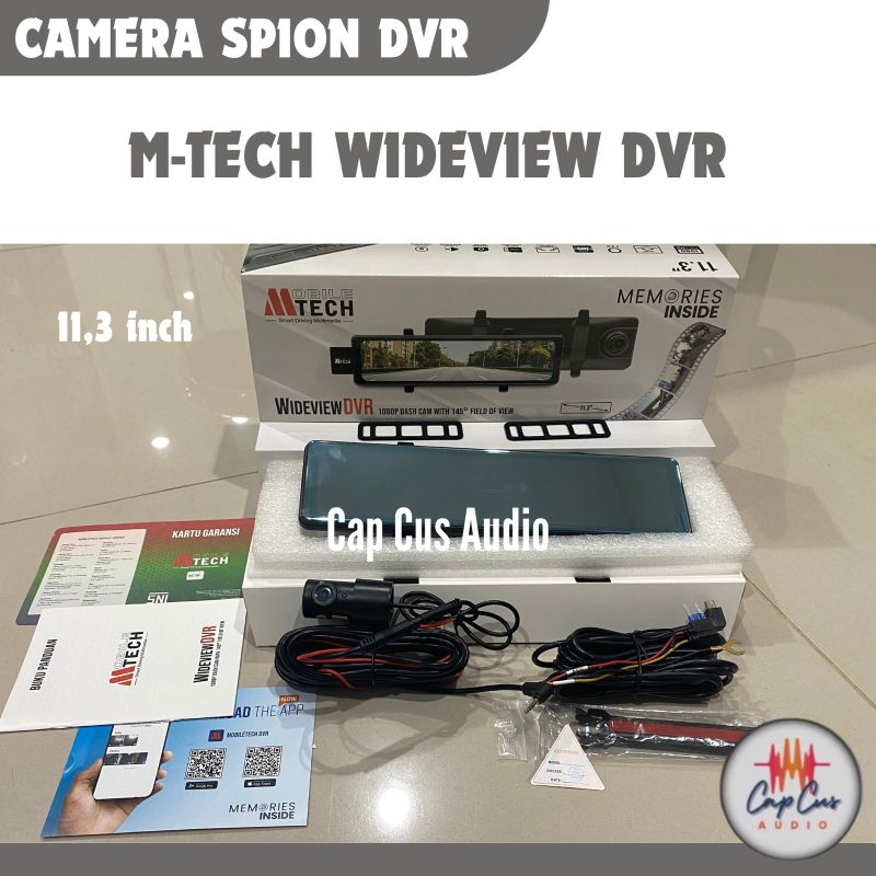 MTECH DASHCAM SPION DVR