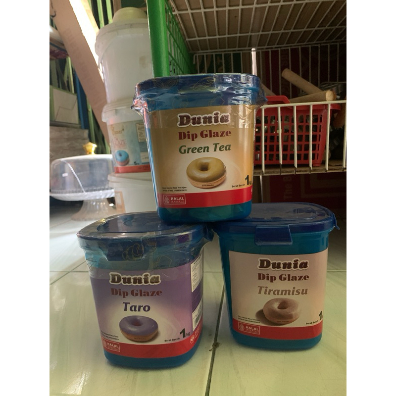 

Dunia dip glaze berat 1kg