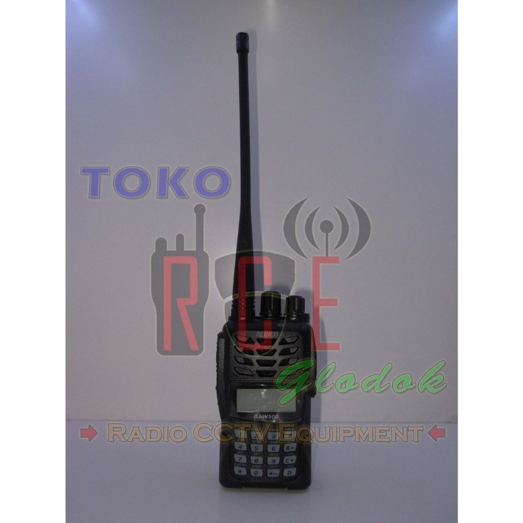 HT WALKIE TALKIE ALINCO DJ W500 HANDY TALKIE HT DJ-W500 DUALBAND