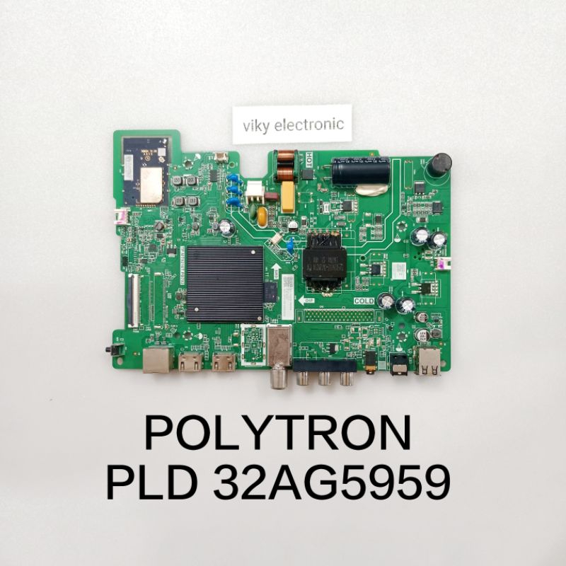 POLYTRON PLD 32AG5959 mesin tv modul mb mainboard tv POLYTRON PLD32AG5959