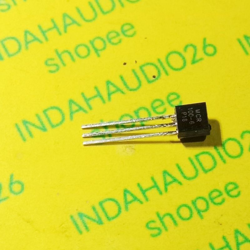 MCR100-6 tr SCR transistor mcr100 - 6 to92 mcr 100  0.8A 400V  mcr 100  6