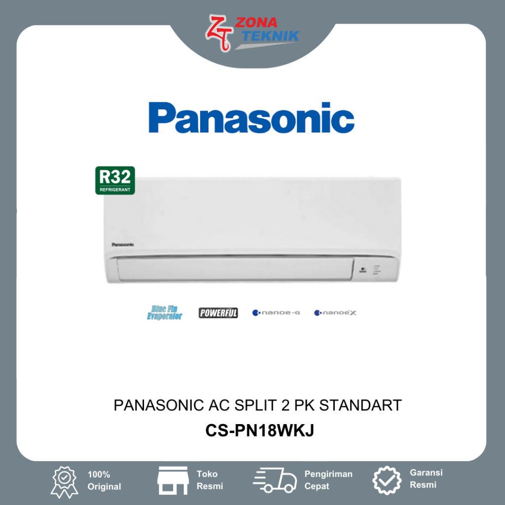 AC PANASONIC CS-PN18WKJ 2 PK STANDARD