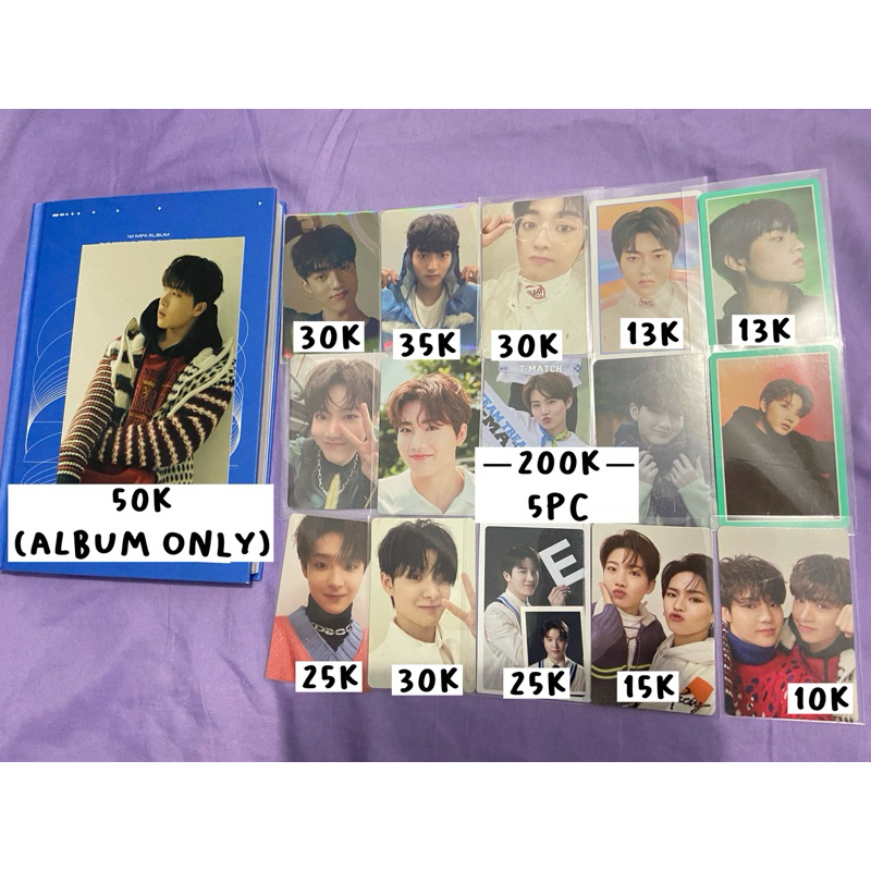 Pc Treasure Haruto Junghwan Jihoon Junkyu bulyam album only second step