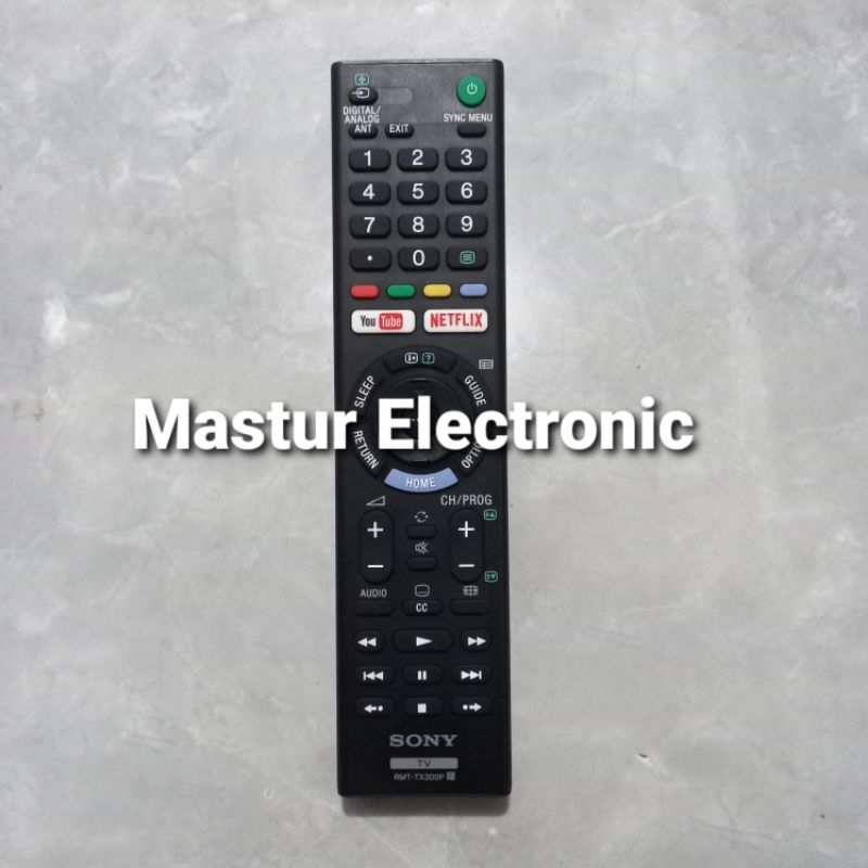 REMOTE REMOT SMART TV LED SONY
RMT-TX300P ORIGINAL