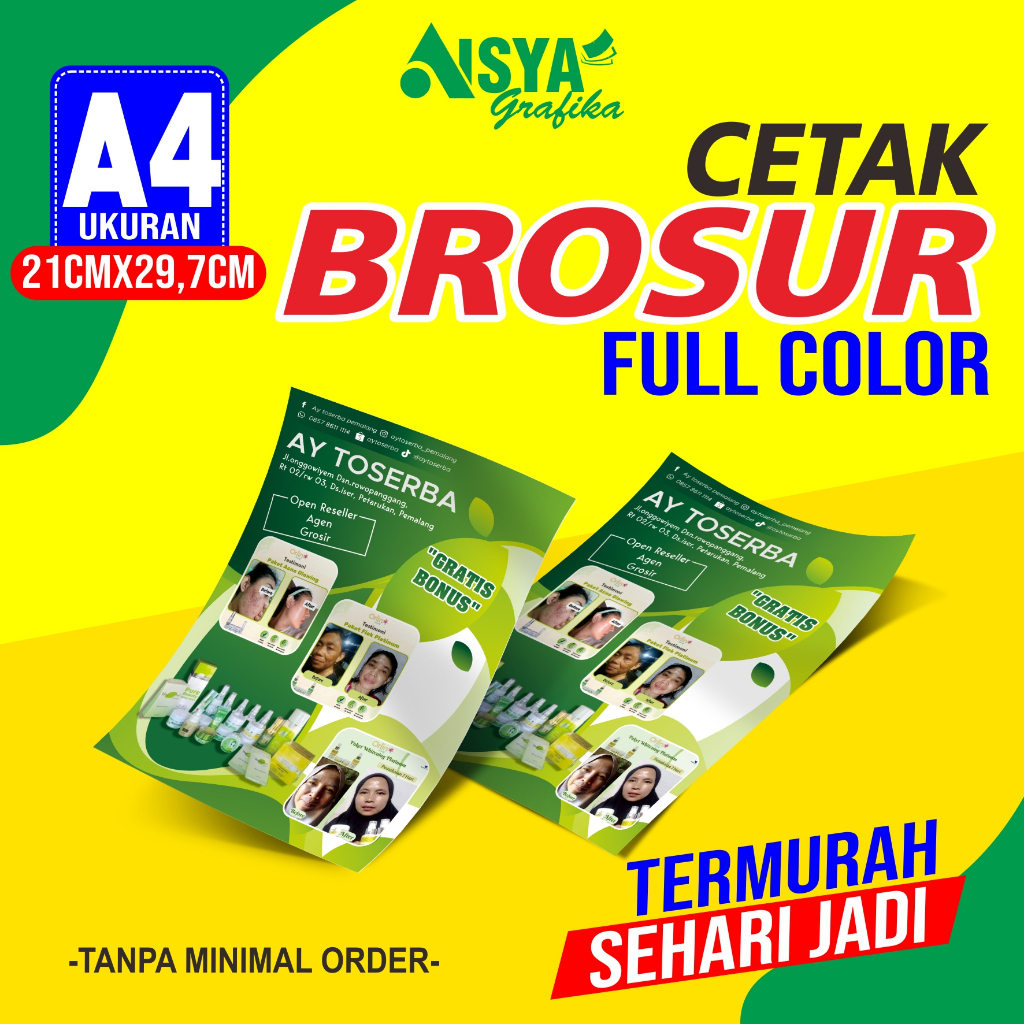 

CETAK BROSUR A4 | BROSUR LIPAT | BROSUR PPDB | famlet dan brosur motor | brosur toko baru