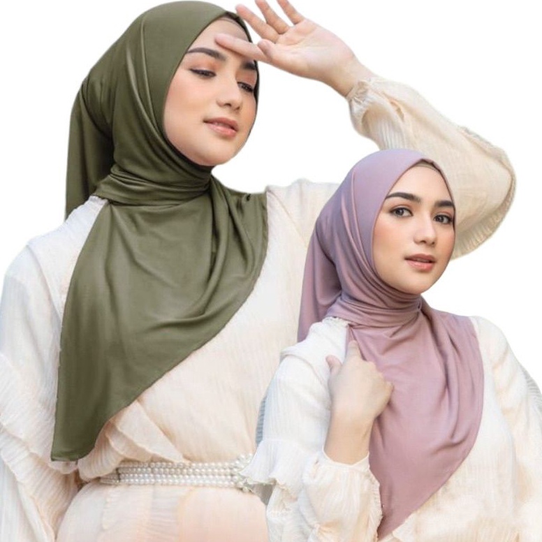 FIH355 STAR hijab instan segita citra Kirana terbaru bahan Jersey premium