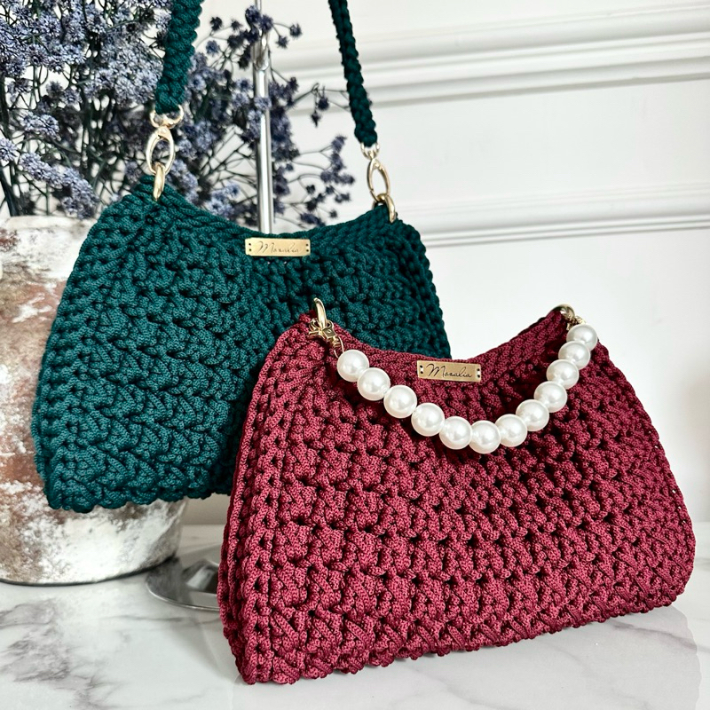 PRILLY BAG - Crochet Bag - Tas Rajut - Handmade