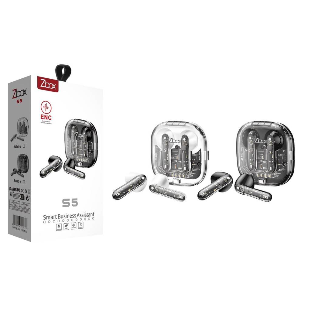 HEADSET BLUETOOTH TWS ZBOX S5