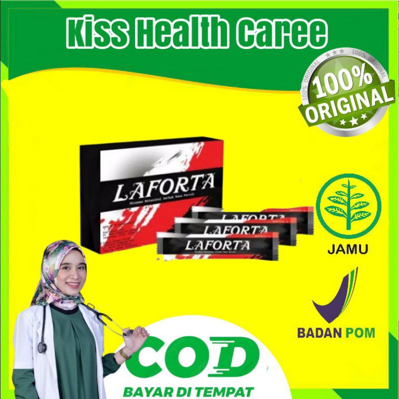 Laforta Original Dr, Boyke Minuman Serbuk Asli Obat Stamina Pria BPOM