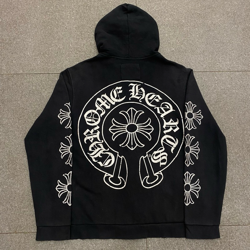 zipper Hoodie chrome hearts
