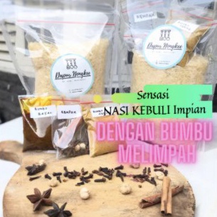 

LIN588 Terlaku Nasi Kebuli Nasi Kebuli DAPUR NONGKEE Beras Basmati 1kg Paket Beras Basmati bumbu Nasi Kebuli