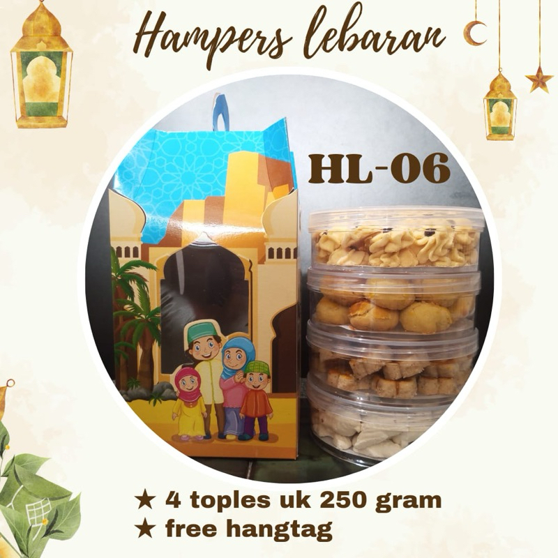 

[READY STOCK - HOME MADE - HALAL] HL-06 Hampers lebaran/ Hampers kue kering idul fitri / Hampers kue kering premium / Hampers kue lebaran / Hampers kue kering