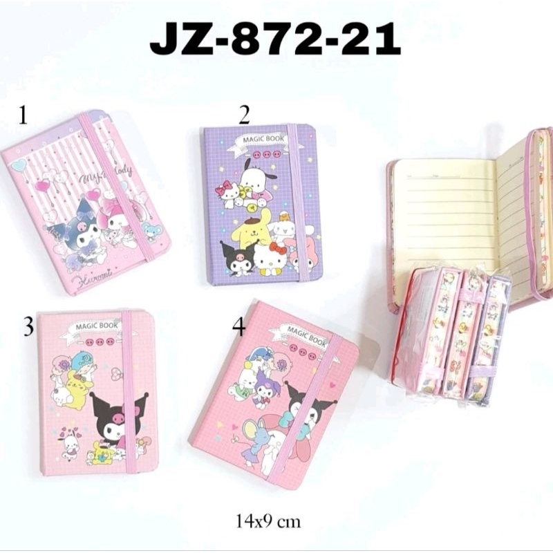 

Note Book / Buku Mini A6 Sanrio
