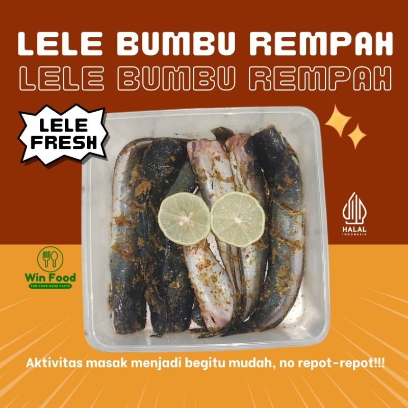 

Lele Bumbu Rempah-Lele siap goreng