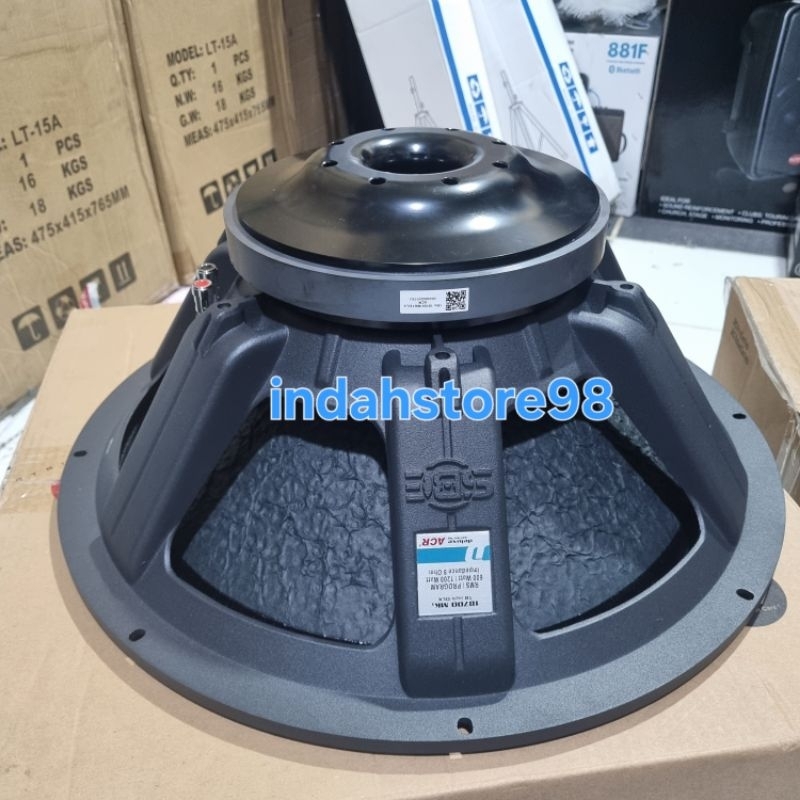 Speaker Komponen 18 Inch ACR Deluxe 18700Mk1 DLX Original Speker Subwoofer 18" ACR