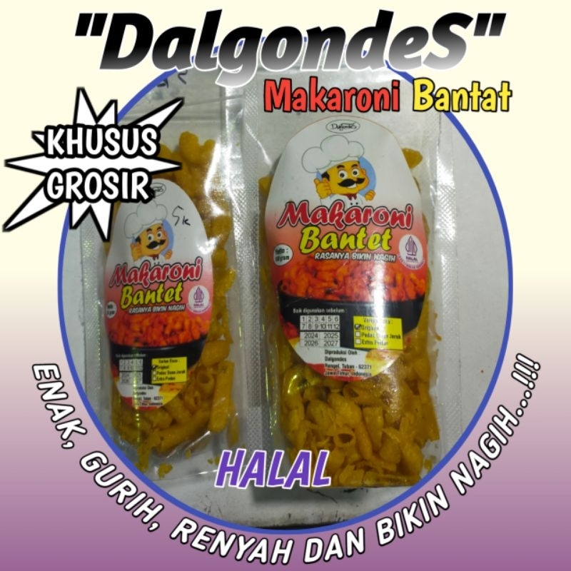 

GROSIR MURAH MAKARONI PIPA/MAKARONI BANTAT 100gr & 50gr 3 Varian Rasa