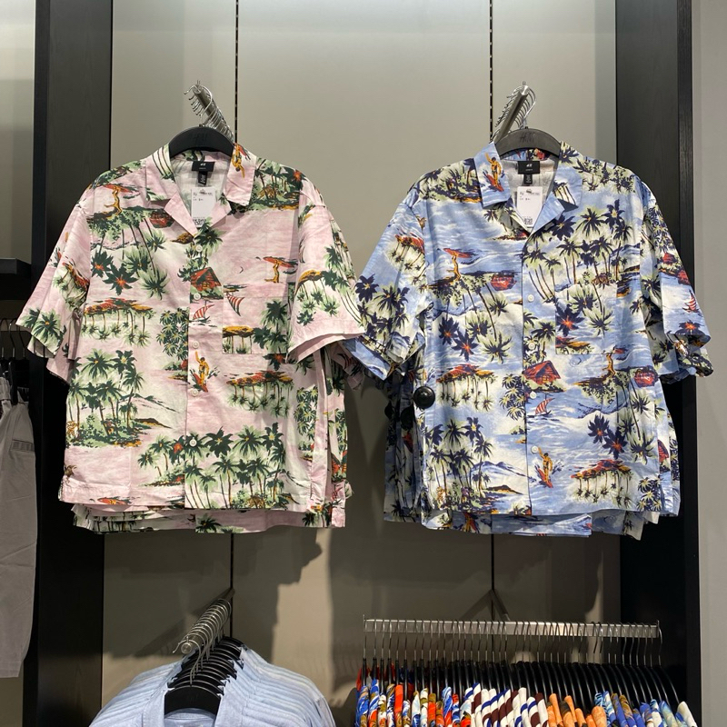 Kemeja Kasual Pria H&M Original Store