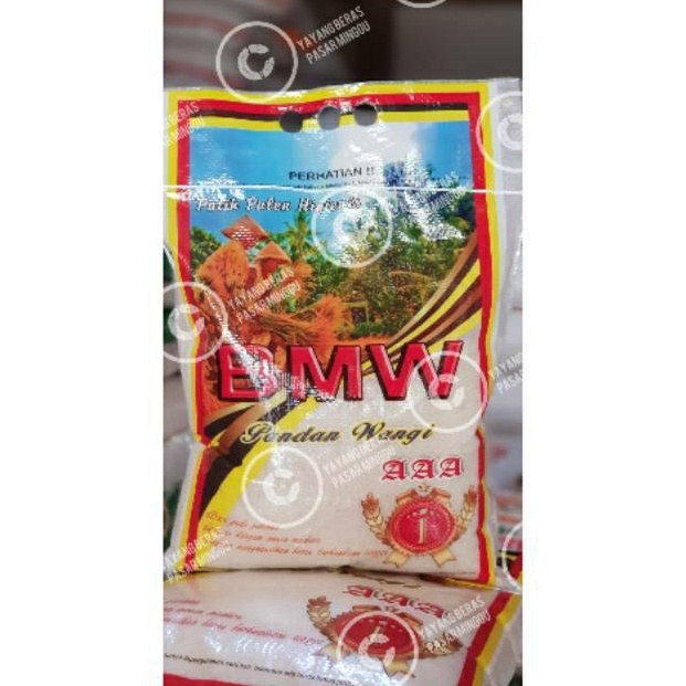 

NJI559 Stok terbaru BERAS BMW AAA PANDAN WANGI ORIGINAL ASLI 5KG 1 kg