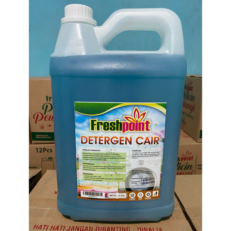 FRESHPOINT DETERGEN BIASA 5 LITER BY FRESHPOINT