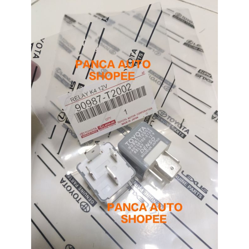 Relay lampu 12v kaki 4 toyota Dyna saurus HT Ori