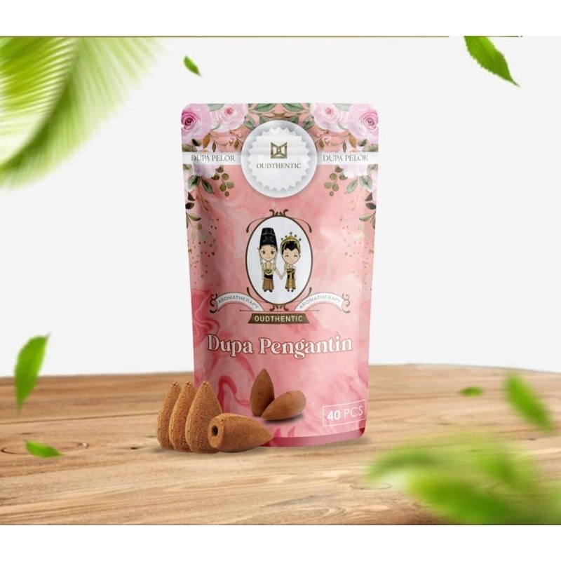 PENGANTIN Dupa Pelor Kerucut Asap bawah by Oudthentic isi 40 pcs Bukhur Aromaterapi Pengharum ruanga
