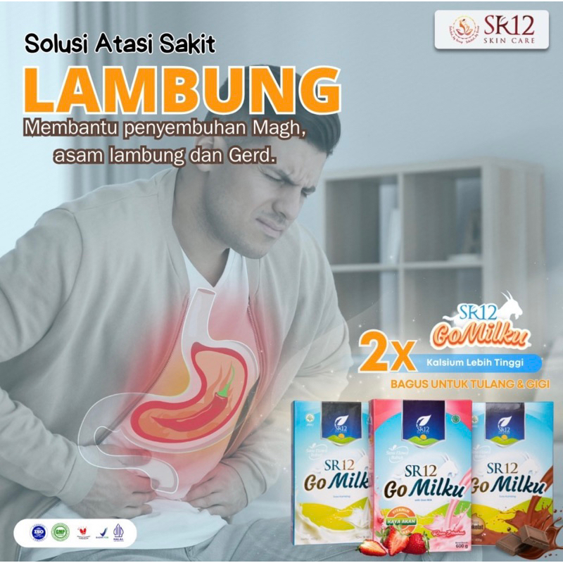 

Susu Gomilku SR12 Etawa Premium Untuk Asam Lambung Magh Gerd - Susu Menyehatkan Lambung dan Pencernaan -Go Milku SR12 Penggemuk Badan Menambah Berat Badan Menambah Nafsu Makan- Etawa Goat Milk Menyembuhkan Magh SR12 Padang