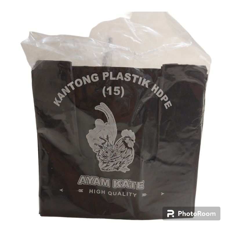 Kantong Plastik Hitam Kecil Kantong Kresek Kecil Ukuran 15