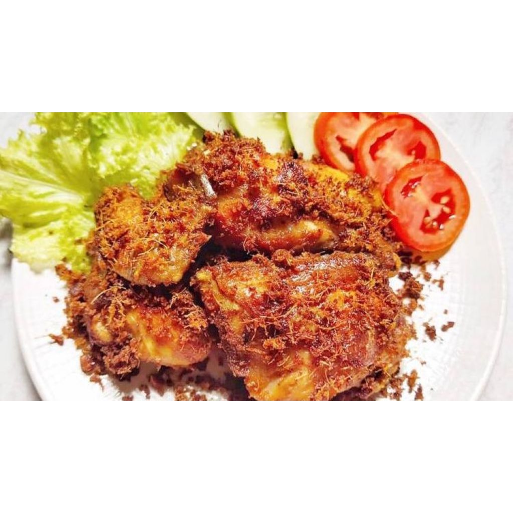 

(FREE SAMBAL) AYAM GORENG UNGKEP REMPAH BUMBU KUNING KRIWUL WONG JOWO SAYAP DADA PAHA GORENG KRIWUL