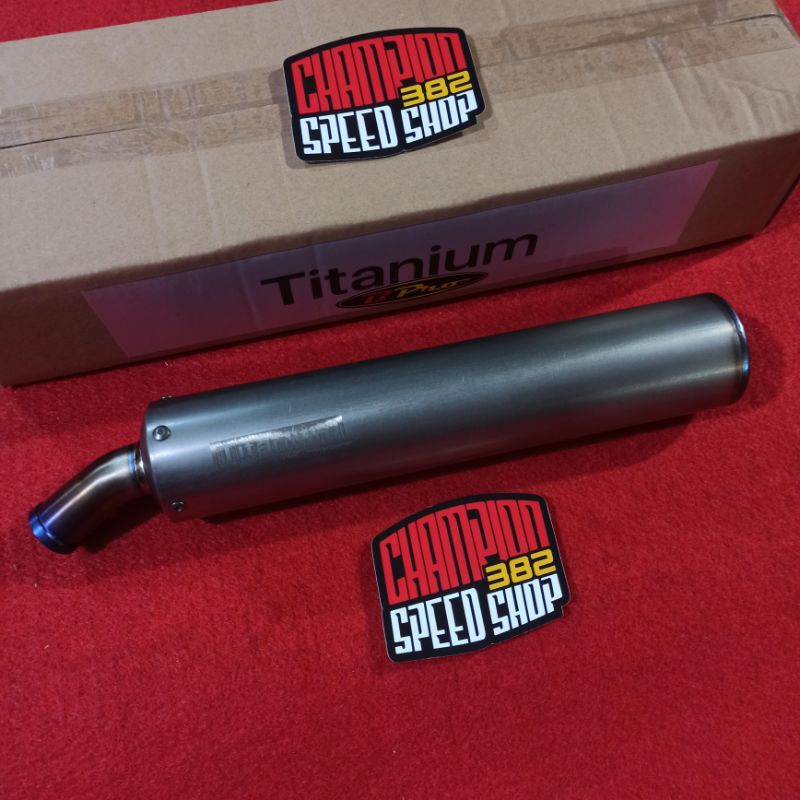 Silencer Knalpot 2Tak 2 Tak 2T BPRO Racing Full Titanium