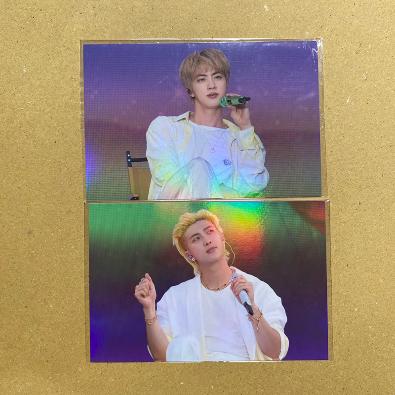 BTS 2021 MUSTER SOWOOZOO HOLOGRAM POSTCARD NAMJOON RM SEOKJIN JIN