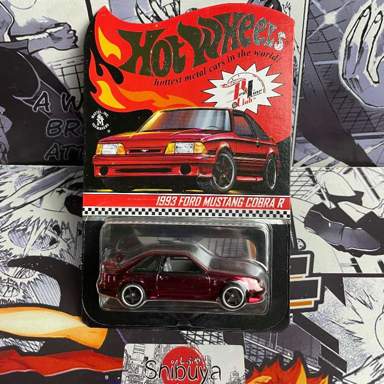 Hot Wheels RLC Ford Mustang Cobra Merah