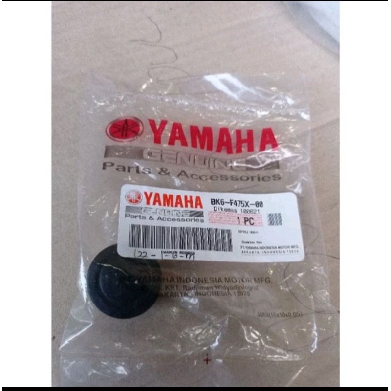 COVER TUTUP BAUT JOK BELAKANG NEW R15 R155 VVA V3 ORI BK6-F475X-00 ORIGINAL YAMAHA GENUINE PARTS  YG