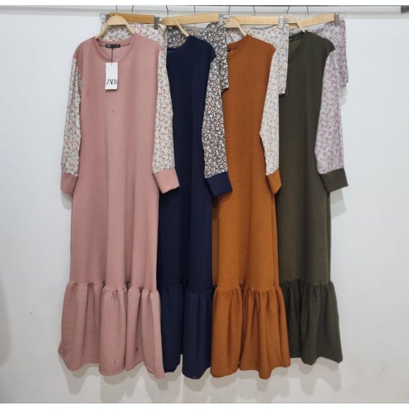 GAMIS ZARA KNIT MIX KATUN RAYON PREMIUM