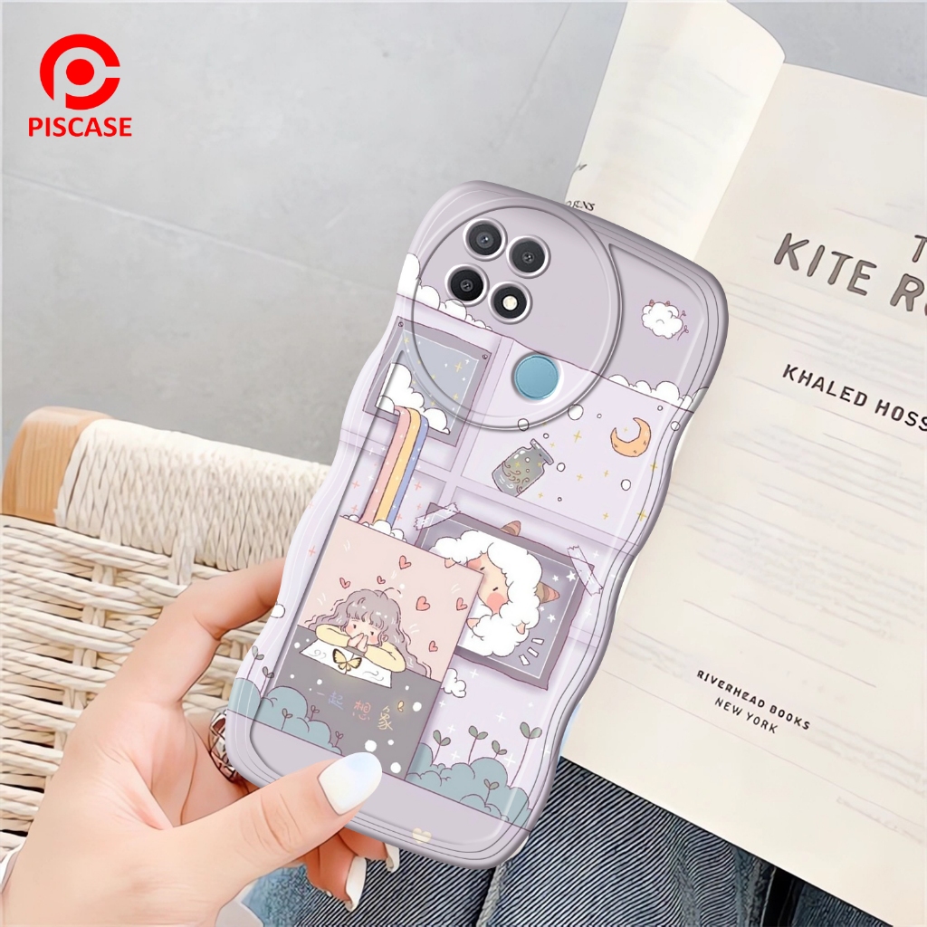Softcase OPPO A15 / A15S GELOMBANG - Fashion Softcase - Casing OPPO A15 / A15S GELOMBANG - Softcase 