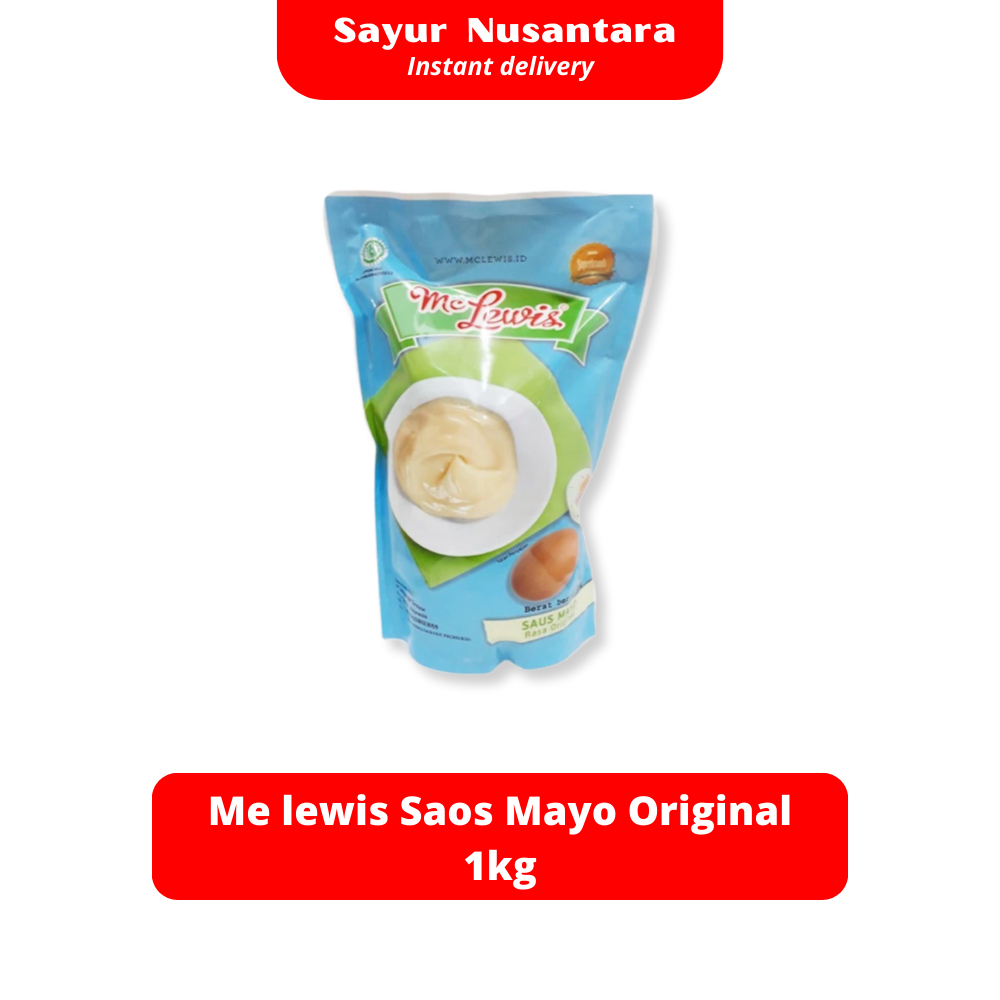 

Me lewis Saos Mayo Original 1kg - Sayur Nusantara